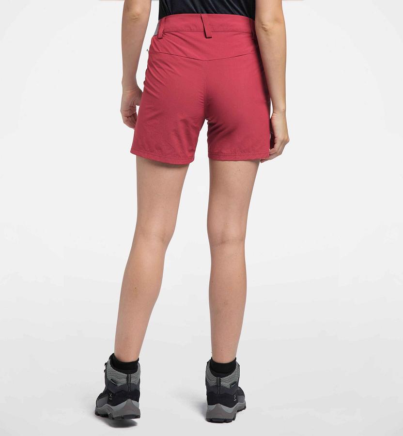 Haglöfs Womens Amfibious Shorts Red New Zealand 32471KLYJ